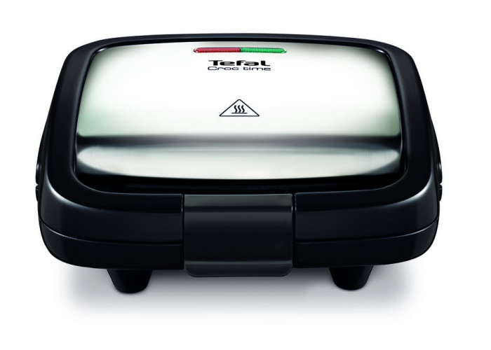 Sandwich maker Tefal Croc Time SM193D34, 700W, înveliș antiaderent, gri & negru Sandwich maker Tefal Croc Time SM193D34, 700W, înveliș antiaderent, gri & negruSandwich maker Tefal Croc Time SM193D34,  [2]