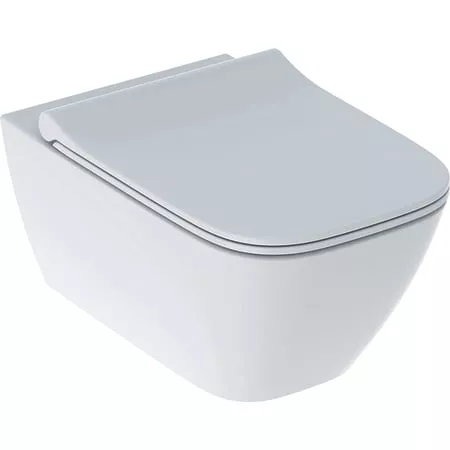 WC Geberit Smyle Square, suspendat, Rimless, capac SoftClose, alb, 500.685.01.1 [3]