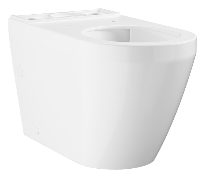 WC Grohe 102489SH00, Euro Ceramic, pe podea, Rimless, fara capac/rezervor, alb [2]