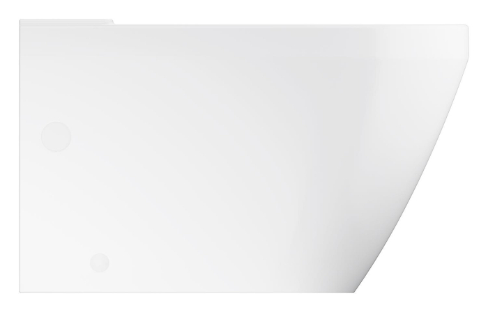 WC Grohe 102489SH00, Euro Ceramic, pe podea, Rimless, fara capac/rezervor, alb [4]