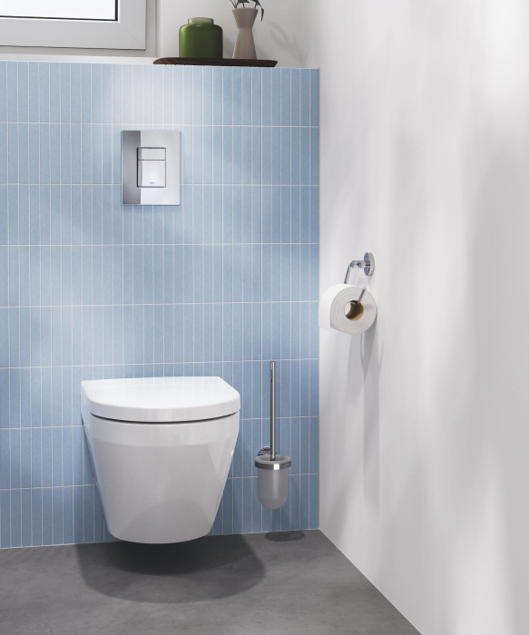 WC Grohe 102509SH00, Euro Ceramic, suspendat, Rimless, capac SoftClose, alb [2]