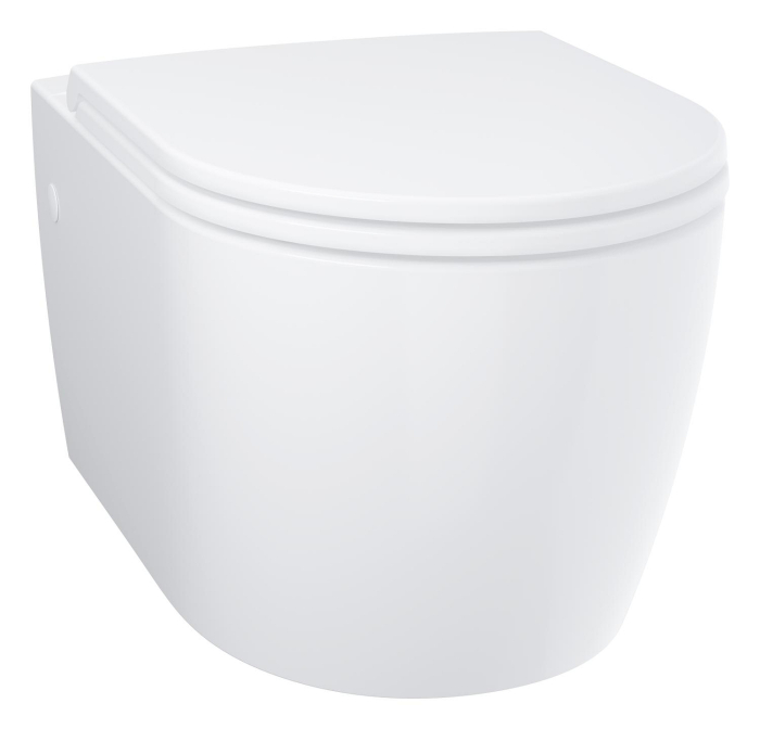 WC Grohe 103848SH00, Start, suspendat, rimless, capac softclose, alb [8]