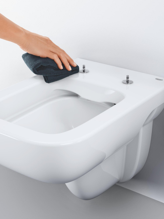 WC Grohe 39809000, 367 mm, 535 mm, 360 mm, 1 functii speciale, suspendat, interior zona montaj, jet de apa, Alb [19]