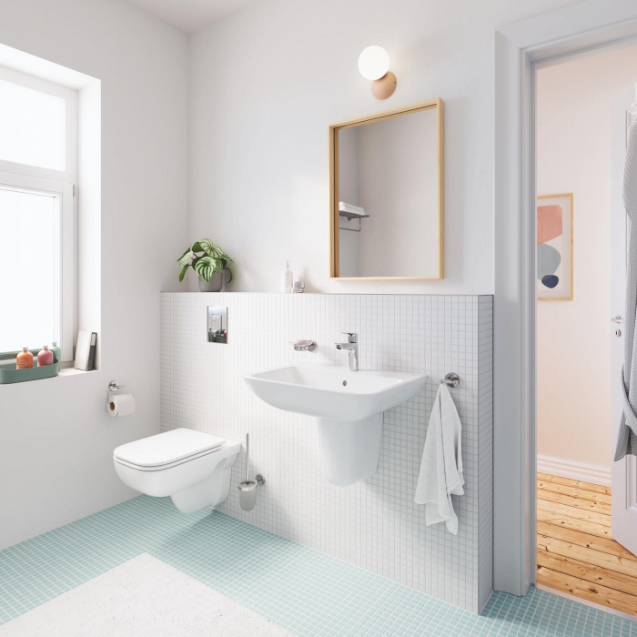 WC Grohe 39809000, 367 mm, 535 mm, 360 mm, 1 functii speciale, suspendat, interior zona montaj, jet de apa, Alb [14]