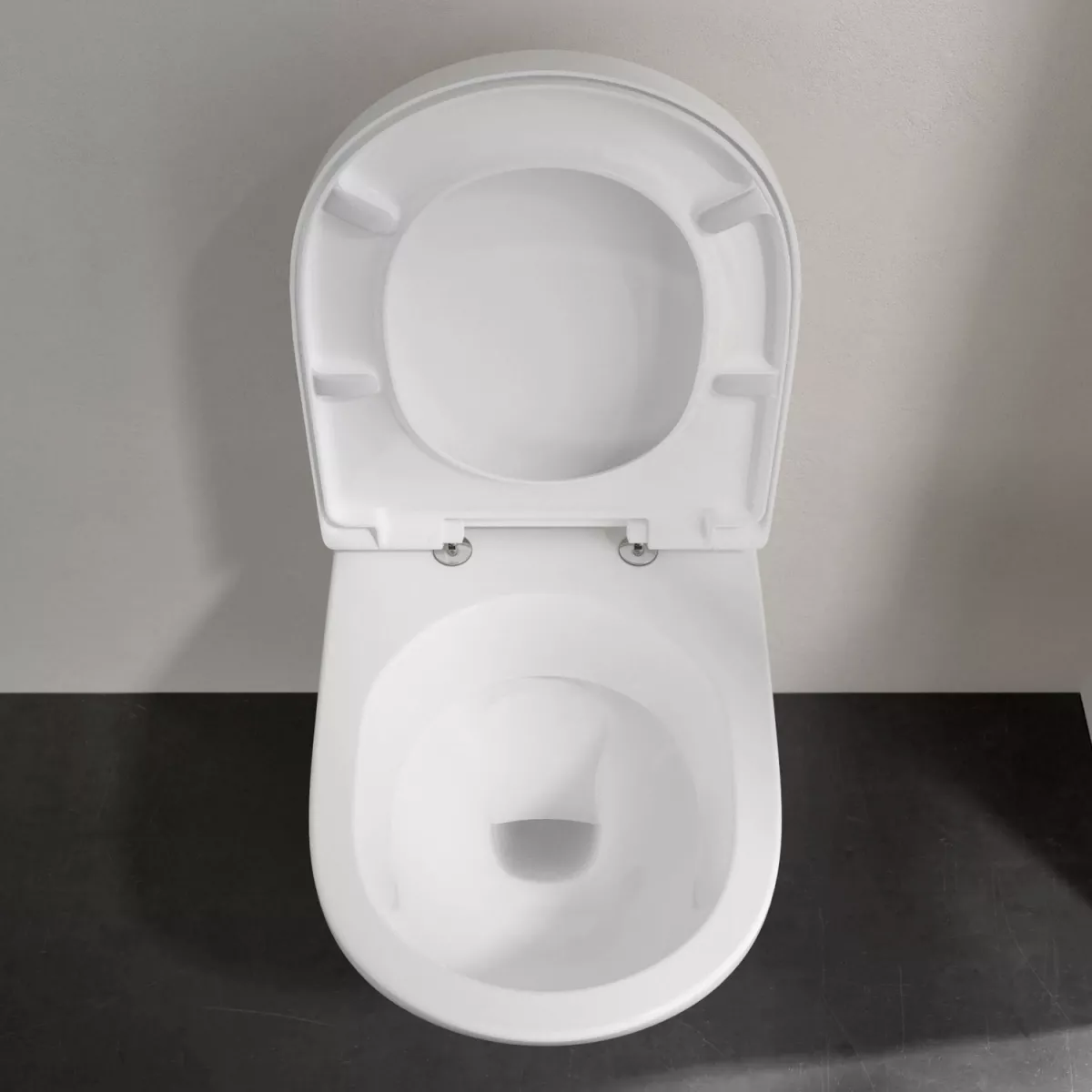 WC Villeroy & Boch O.novo, suspendat, AquaReduct, fara capac, alb, 56601001 [10]