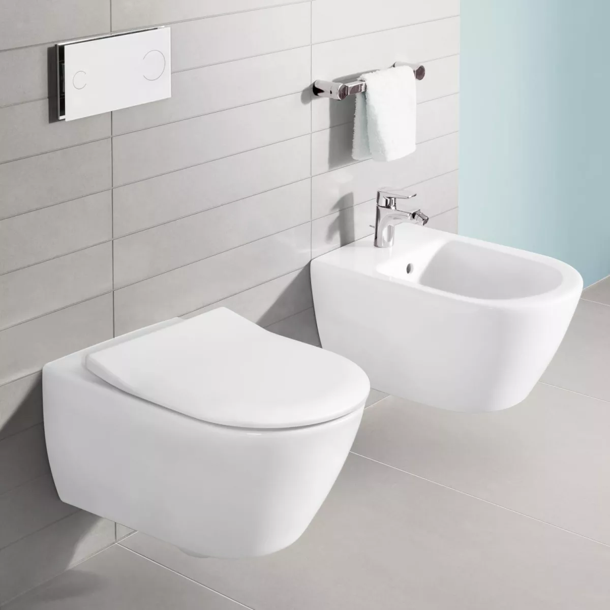 WC Villeroy & Boch Subway 2, suspendat, DirectFlush, CeramicPlus, capac SoftClose, alb, 5614R2R1 [10]
