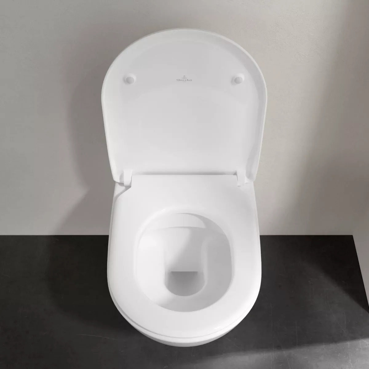 WC Villeroy & Boch Subway 2, suspendat, DirectFlush, CeramicPlus, capac SoftClose, alb, 5614R2R1 [5]
