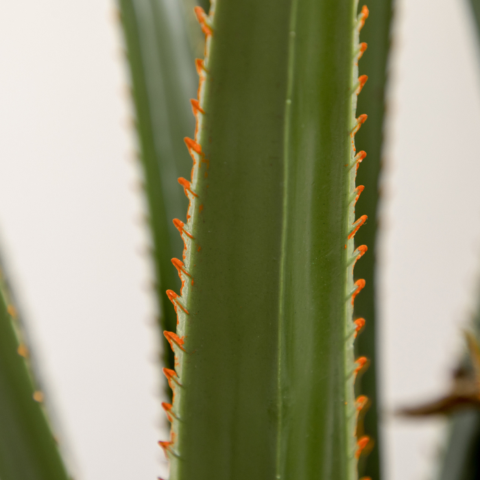  Yucca Artificiala 190cm Planta Artificiala cu 39 Frunze Decoratiune pentru Casa Living Birou Gradina Ø17x190 cm Verde [8]