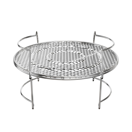 Vase & ustensile pentru gatit - Accesoriu grill 2 in 1 Tefal XA60AD10, reversibil, compatibil cu multicookerele Tefal Cook4Me, Turbo Cuisine si One Pot, inox, seriile CY85xx, CY87x