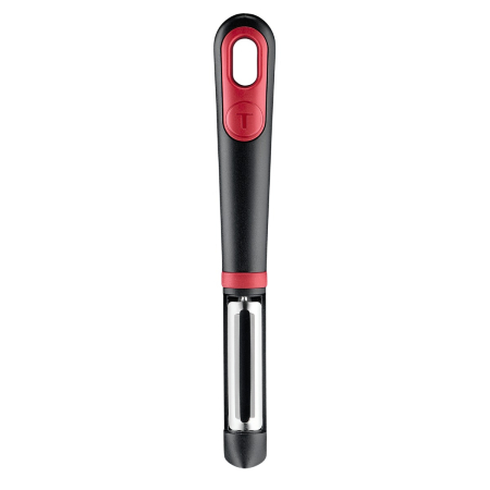 Accesoriu pentru decojit legume si fructe Tefal Ingenio K1992034, lame duble, inox, capac de protectie, negru & rosu [9]