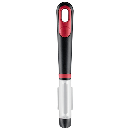Accesoriu pentru decojit legume si fructe Tefal Ingenio K1992034, lame duble, inox, capac de protectie, negru & rosu [7]