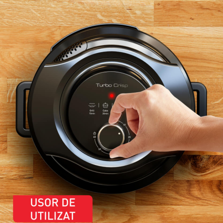 Accesoriu pentru gatire cu aer cald Tefal Turbo Crisp LF101810, 4 programe, temperatura ajustabila, ecran LED, compatibil cu multicooker Turbo Cuis [2]