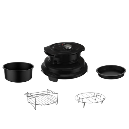 Accesoriu pentru gatire cu aer cald Tefal Turbo Crisp LF101810, 4 programe, temperatura ajustabila, ecran LED, compatibil cu multicooker Turbo Cuis [11]