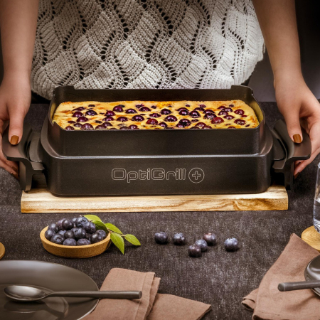 Accesoriu Snacking & Baking Tefal XA725870 pentru OptiGrill+ si Elite, 1.6 L, pentru 2-4 portii, suprafata antiaderenta, aluminiu, seriile GC71 [5]