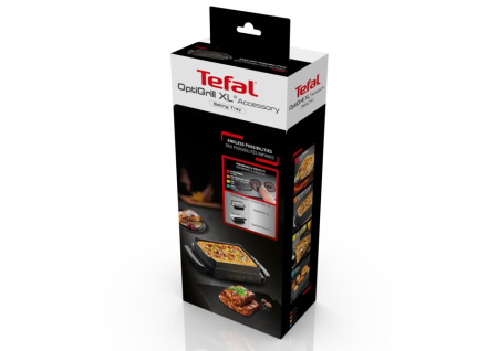 Accesoriu Snacking & Baking Tefal XA727810 pentru OptiGrill+ XL / Elite XL, 2 L, 3-5 portii, suprafata antiaderenta, aluminiu, seriile GC72xxxx  [7]