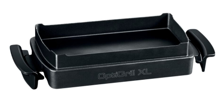 Vase & ustensile pentru gatit - Accesoriu Snacking & Baking Tefal XA727810 pentru OptiGrill+ XL / Elite XL, 2 L, 3-5 portii, suprafata antiaderenta, aluminiu, seriile GC72xxxx 