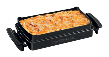 Accesoriu Snacking & Baking Tefal XA727810 pentru OptiGrill+ XL / Elite XL, 2 L, 3-5 portii, suprafata antiaderenta, aluminiu, seriile GC72xxxx  [3]