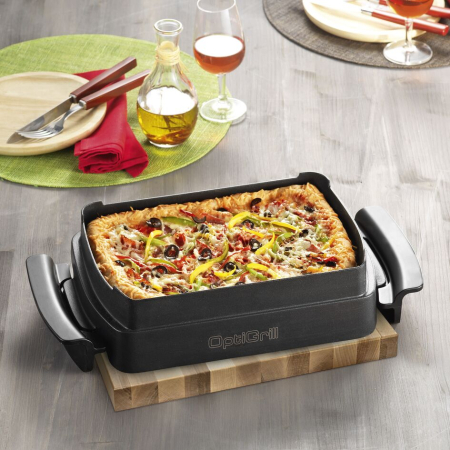 Accesoriu tava pentru coacere Tefal Snacking & Baking XA732810, 1.6 L, compatibil cu gratarul electric OptiGrill 4 in 1 si OptiGrill 2 in 1, seri [5]