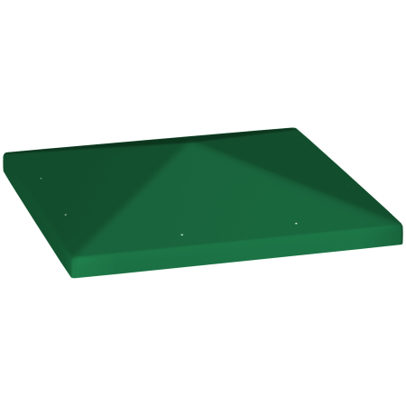 Prelate, pavilioane, umbrele terasa -  Acoperis pentru Foisor de Gradina 3x3 m din Material Textil Oxford 600D cu Orificii de Drenaj, Verde