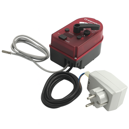 Actuator electric Giacomini K275Y002, 24V, cu regulator temperatura integrat, compatibil vane amestec cu 3 cai, pentru incalzire in pardoseala [1]
