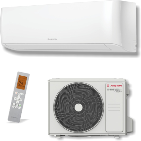 Aer conditionat - Aer conditionat Ariston KYRIS NET, 9000 BTU, Clasa A+++/A++, Wi-Fi, Inverter, Breeze-Away, i-Clean