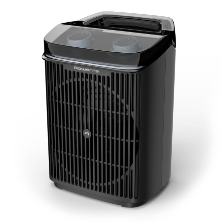 Aeroterma Rowenta Intense Comfort Aqua SO6550F0, 2400W, mod Eco & Turbo, termostat reglabil, oprire automata, protectie IP 21, maner transport, negru [1]
