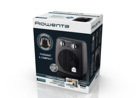 Aeroterma Rowenta SO2210, 2000 W , 2 trepte de putere, Treapta de aer rece, Termostat mecanic, Protectie anti-inghet [4]