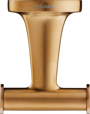 Agatatoare baie Duravit 0099300400, dubla Starck T, tip instalare pe perete, design modern, fixare sigura, bronz [1]