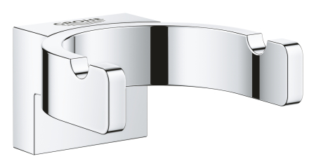Accesorii baie - Agatatoare dubla Grohe 41049000, 58 mm, 56 mm, 2 cuie, 1 orificii instalare, pe perete, metal, elemente fixare, Crom