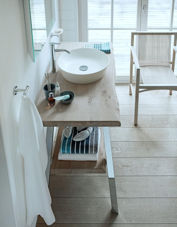 Agatatoare Duravit 0099301000, Starck T, tip instalare pe perete, numar cuie 2, elemente fixare ascunse, crom [3]