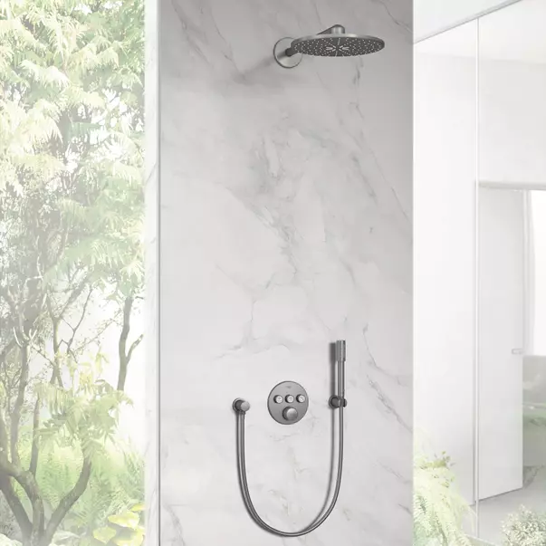 Agatatoare dus Grohe Rainshower antracit periat Hard Graphite [1]