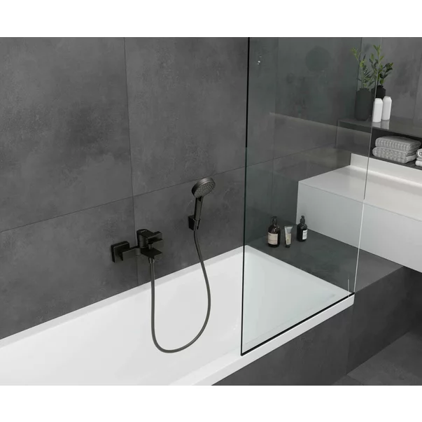 Agatatoare dus Hansgrohe Porter S auriu lucios [2]