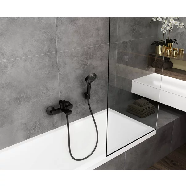 Agatatoare dus Hansgrohe Porter S negru mat [1]