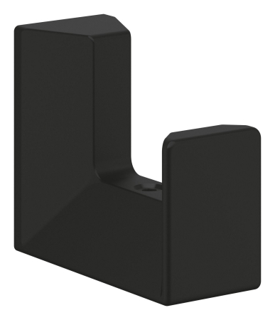 Cuiere si suporturi prosoape - Agatatoare Grohe 102273KF00, Selection Cube, pe perete, metal, mat, negru