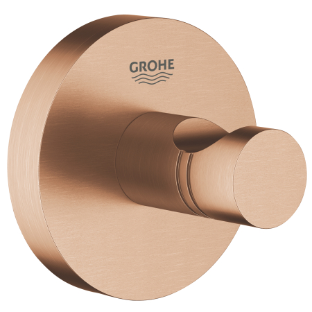 Accesorii baie - Agatatoare Grohe 40364DL1, Essentials, pe perete, metal, mat, cupru