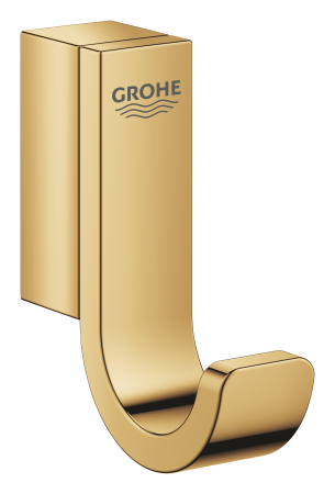 Accesorii baie - Agatatoare Grohe 41039GL0, Selection, pe perete, metal, lucios, auriu