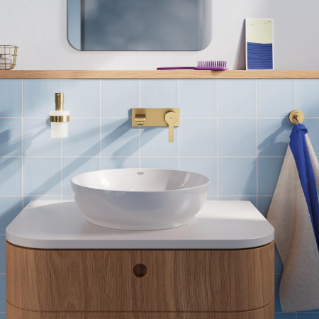 Agatatoare Grohe 41173GN0, Start, aparenta, metal, mat, auriu [5]