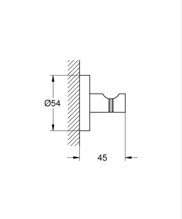 Agatatoare Grohe 41173GN0, Start, aparenta, metal, mat, auriu [12]