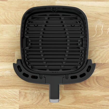 Air fryer 2 in 1 cu aer cald si gratar Tefal Easy Fry & Grill XXL EY801815 , 8 programe, 6.3 L, 2 zone de gatire, invelis antiaderent, negru [4]