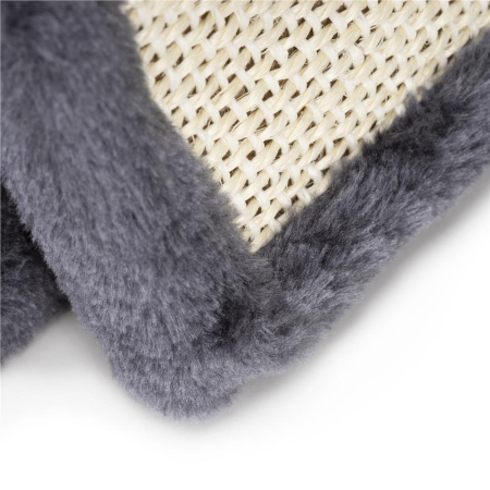 Ansamblu de joaca pentru pisici cu culcus, sisal si jucarii, 40x49x60 cm, gri inchis [6]