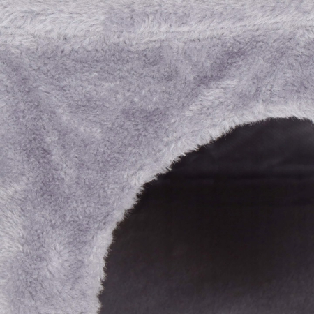 Ansamblu de joaca pentru pisici, cu loc pentru zgariat, ascuns, platforma, 62cm, gri [19]