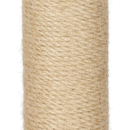 Ansamblu de joaca pentru pisici, cu loc pentru zgariat si sfoara, 103cm, gri [4]