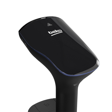 Aparat de calcat vertical BEKO STM7112B, 2280W, 30g/min, 200ml, talpa ceramica, negru [4]