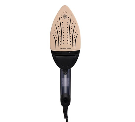 Aparat de calcat vertical cu abur Russell Hobbs Steam Genie 2 in 1, 1700W, talpa ceramica, rezervor 150ml, abur 20g/min, alb [1]