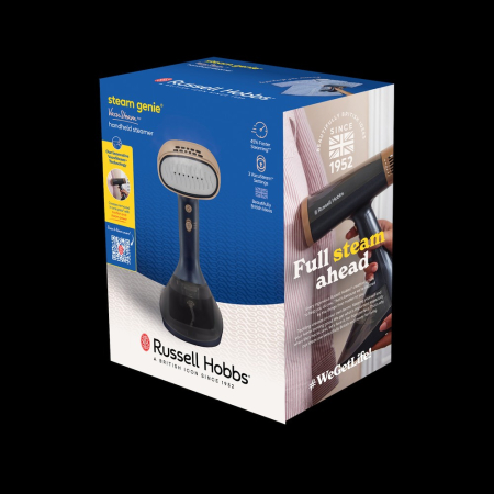 Aparat de calcat vertical cu abur Russell Hobbs Steam Genie VacuSteam, 1400W, tehnologie VacuSteam, abur 23g/min [4]