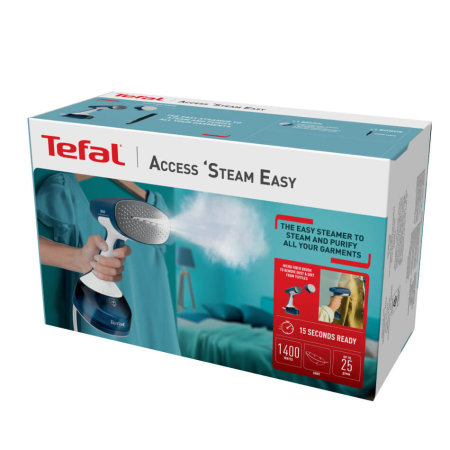 Aparat de calcat vertical cu abur Tefal Access Steam Easy DT7130E1, 1400 W, abur variabil 0 - 25 g/min, recipient apa 150ml, incalzire rapida in [3]