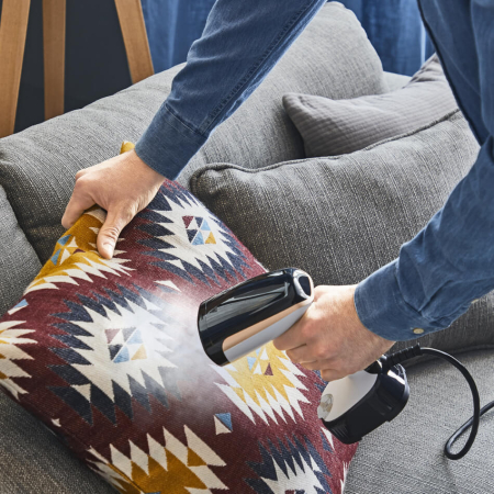 Aparat de calcat vertical cu abur Tefal Access Steam Pocket DT3030E0, 1300W, abur variabil 0 - 19 g/min, rezervor apa 120 ml, oprire automata, cap  [7]