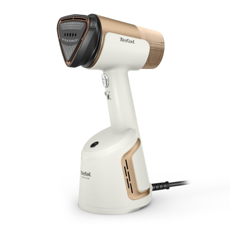 Bucatarie - Aparat de calcat vertical cu abur Tefal AeroSteam DT9820F0, 1400W, functie de aspirare cu 3 niveluri, recipient apa detasabil 130 ml, autonomie 7 