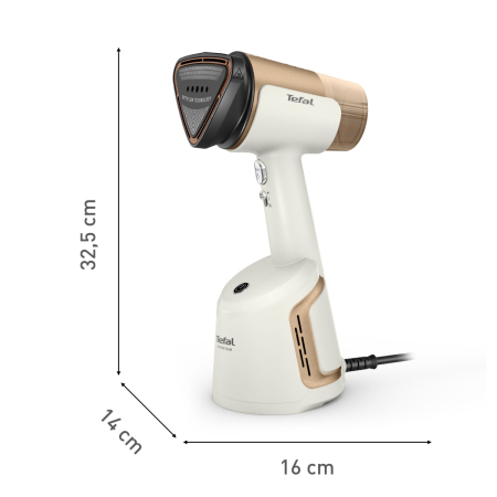 Aparat de calcat vertical cu abur Tefal AeroSteam DT9820F0, 1400W, functie de aspirare cu 3 niveluri, recipient apa detasabil 130 ml, autonomie 7  [9]