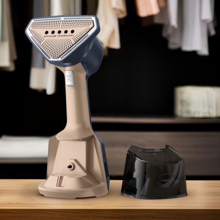 Aparat de calcat vertical cu abur Tefal AeroSteam Elite DT9620F0, 1400 W, abur variabil 0 - 20 g/min, 3 niveluri aspirare, recipient apa detasabil 200 [10]